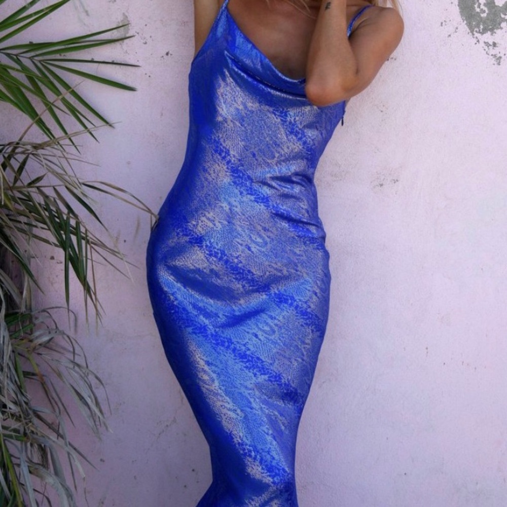 NWT RAT & BOA SAPPHIRE DRESS
